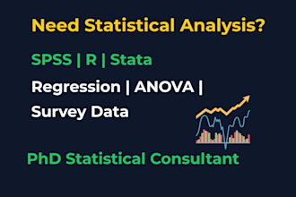 provide advanced statistical analysis in r spss stata