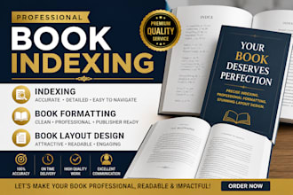 do professional book indexing indexing book formatting book layout design