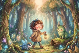draw whimsical fairtyle illustrations for childrens books
