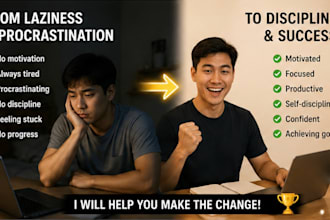 guide you on how to avoid laziness