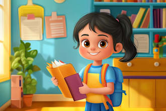 children book illustration and children book illustration
