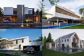 create realistic 3d architectural design using rhinoceros 3d and twinmotion