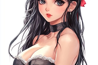 do a anime character