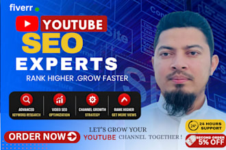 do professional youtube SEO optimization