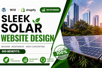 do wordpress solar inverter website solar panel leads generation landing page