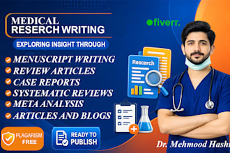 write medical article and blog posts