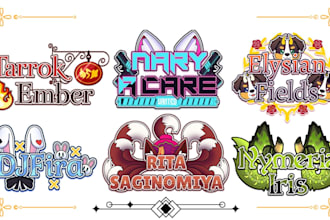 design a vtuber logo or streamer