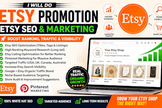 do etsy promotion, etsy SEO, etsy marketing, etsy shop promotion, etsy ranking