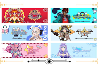 design a vtuber logo or streamer