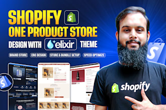 install and design a high converting your store with elixir theme