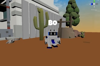 create low poly 3d props for your game
