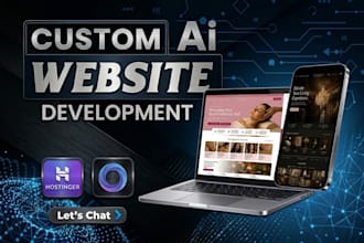 build a premium modern ai website with high conversion