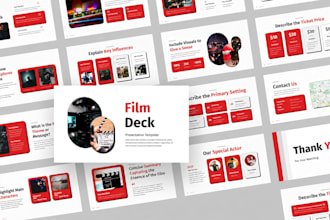 design screenplay pitch deck netflix style pitch deck film lookbook film deck