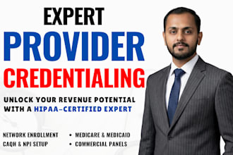 do provider credentialing and insurance enrollment
