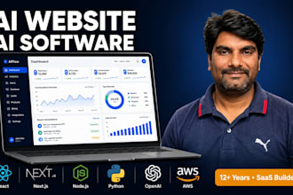 develop ai website, ai web application, or ai software development