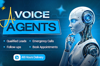 build ai voice agent to handle calls and book appointments for your business