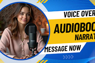 narrate your fantasy audiobook in a female american  accent