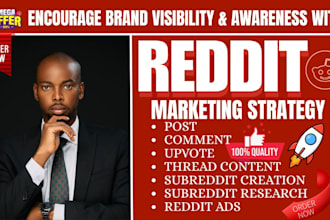 promote new ai brands, saas tools or web via reddit SEO post