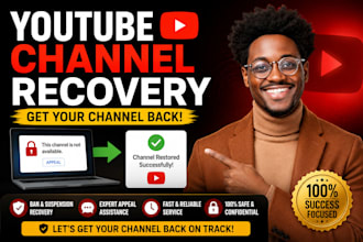 recover your permanently deleted youtube channel professionally