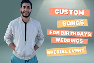 create custom songs for your birthdays and weddings