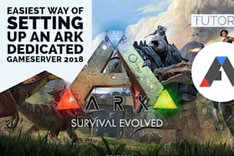 setup and install an ark survival evolved game server