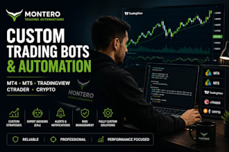 create custom mt4 mt5 and tradingview automation