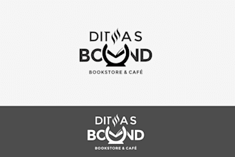 design bookstore cafe brooklyn logo