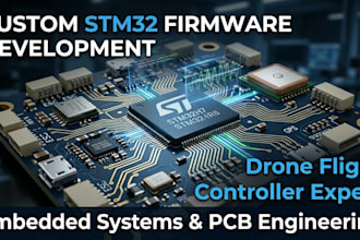 develop custom stm32 firmware for your drone flight controller