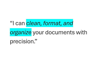 do data entry, text cleaning, text formatting accurately