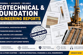 draft comprehensive geotechnical and foundation engineering reports