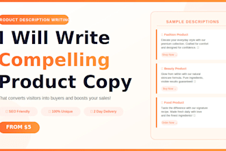 write SEO product descriptions that boost your sales
