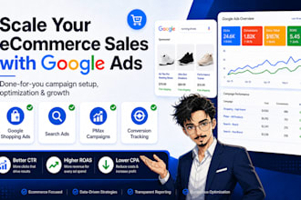 manage and optimize google ads for shopify ecommerce