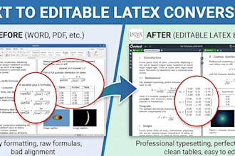 convert any document into editable latex code