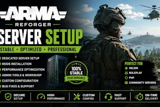 setup and optimize your arma reforger dedicated server