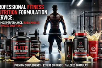 create custom protein powder and sports nutrition formulations