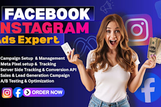 setup facebook advertising marketing fb or meta ads campaign