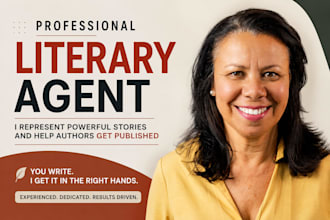 submit your nonfiction, memoir, or christian book to a literary agent
