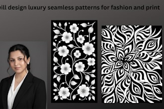 design a seamless repeating pattern design