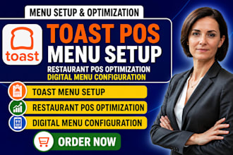 toast pos menu setup, restaurant pos optimization