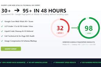 optimize shopify store seo and speed for higher sales