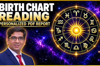 provide detailed birth chart reading for love and career