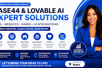 base44 integration, base44 web app, replit, lovable ai, supabase, ai app, mvp