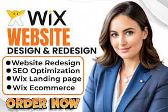 create wix website wix ecommerce wix optimization wix development elementor pro