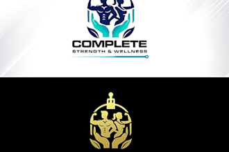 do regular physical fitness, workout, gym, health, yoga logo any graphic design