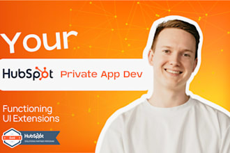 build a custom hubspot private app