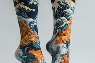 socks design unique socks design