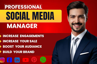 create and manage facebook, social media page, fb business page, business page
