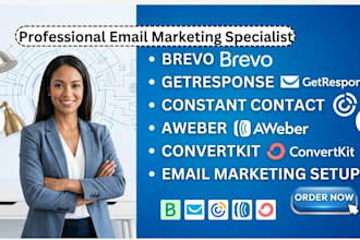 setup brevo getresponse constant contact aweber and convertkit email marketing