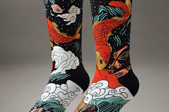 manufacture premium quality customized knitted socks