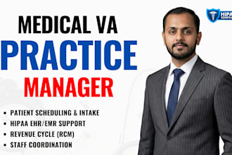 do medical virtual assistant and practice manager services